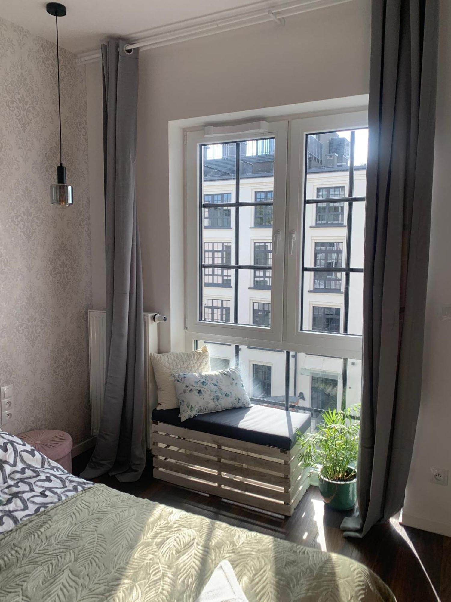 Stylowy Apartament Przy Manufakturze W Samym Centrum Lodzi Exterior photo